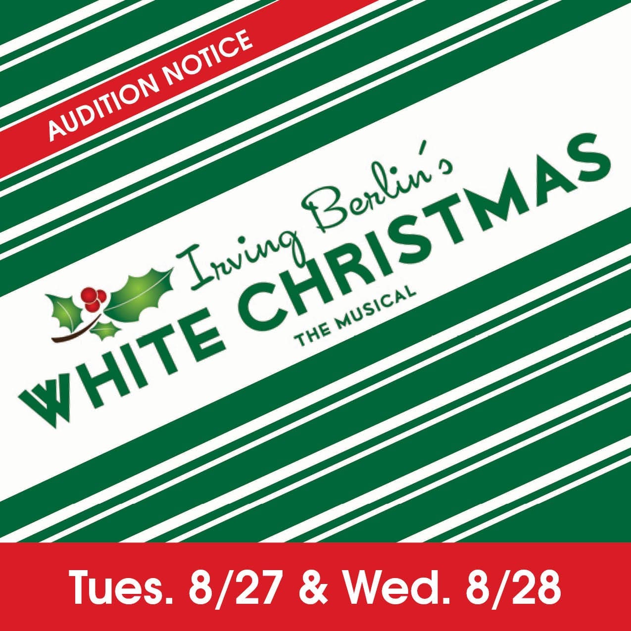 Audition Notice White Christmas